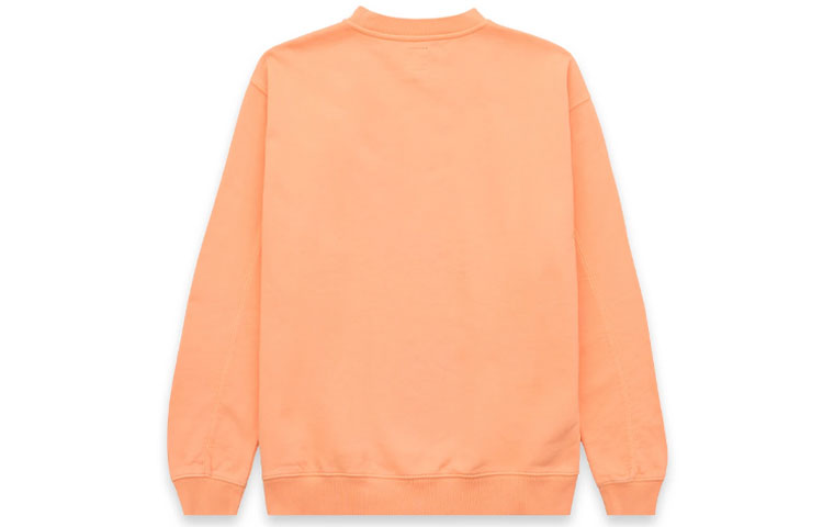 Мужское худи Brain Dead FW21 Mount Slime Crewneck (оранжевое) — фото 2