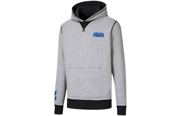 Мужские худи PUMA x The Hundreds Logo (черное) — фото 3