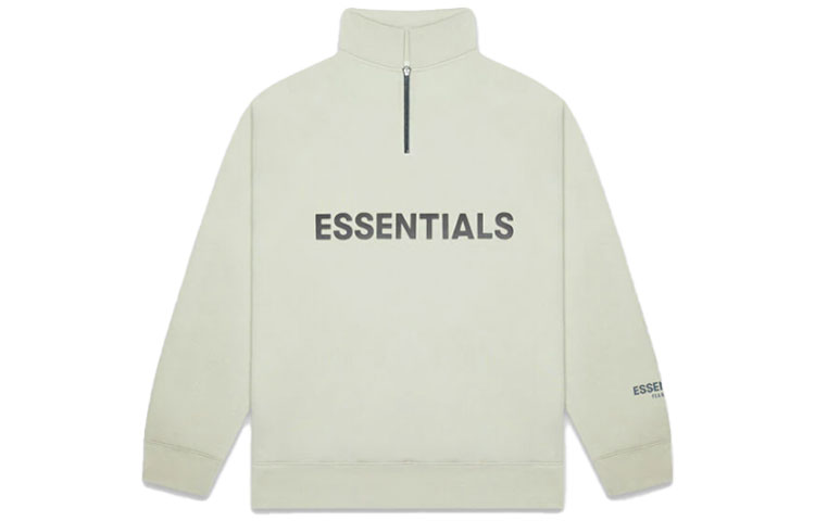 Fear of God Essentials FW20 Half Zip Pullover Sage