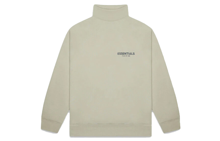 Fear of God Essentials FW20 Mock Neck Sweatshirt Moss