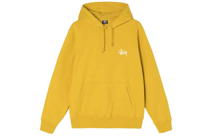 Худи Stussy Basic StÜssy Hoodie Logo (серое) — фото 2