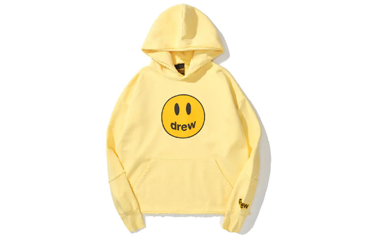 Drew House Deconstructed Mascot Hoodie - Mascot Light Yellow