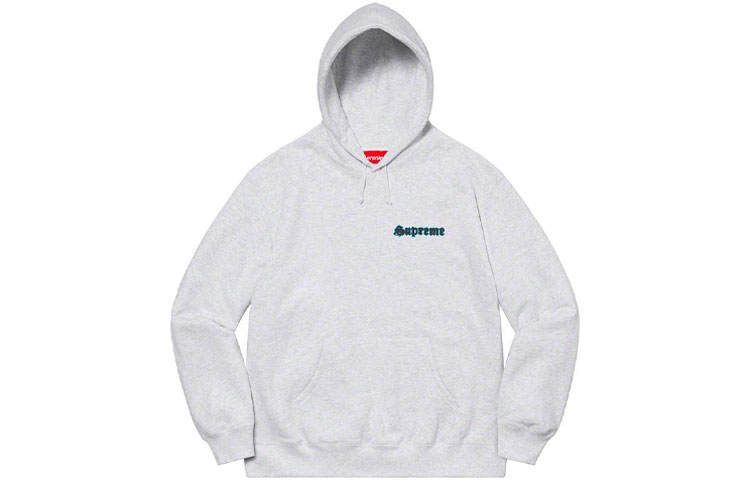 Худи Supreme SS21 Week 1 Love Hooded Sweatshirt (черный) — фото 6