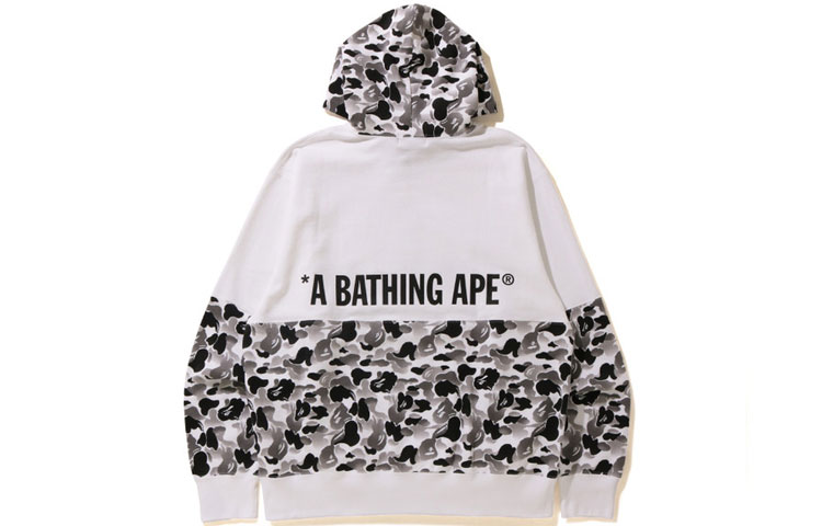 Мужской свитшот A BATHING APE A BATHING APE Bape (черно-зеленый камуфляж) — фото 2