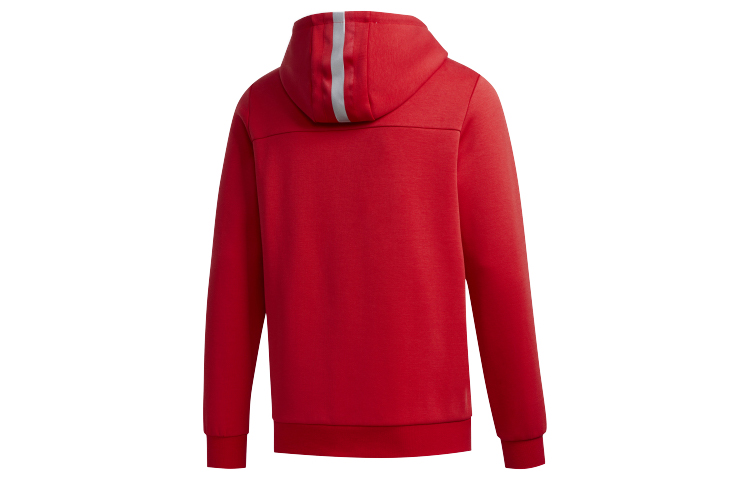 Мужское худи adidas neo M Cs Hoody 2 (красное) — фото 2