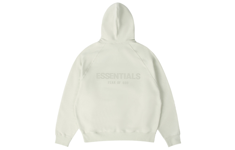 Fear of God Essentials FW21 Innersect Adult Pullover Hoodle Mozzarella 3D Logo Logo