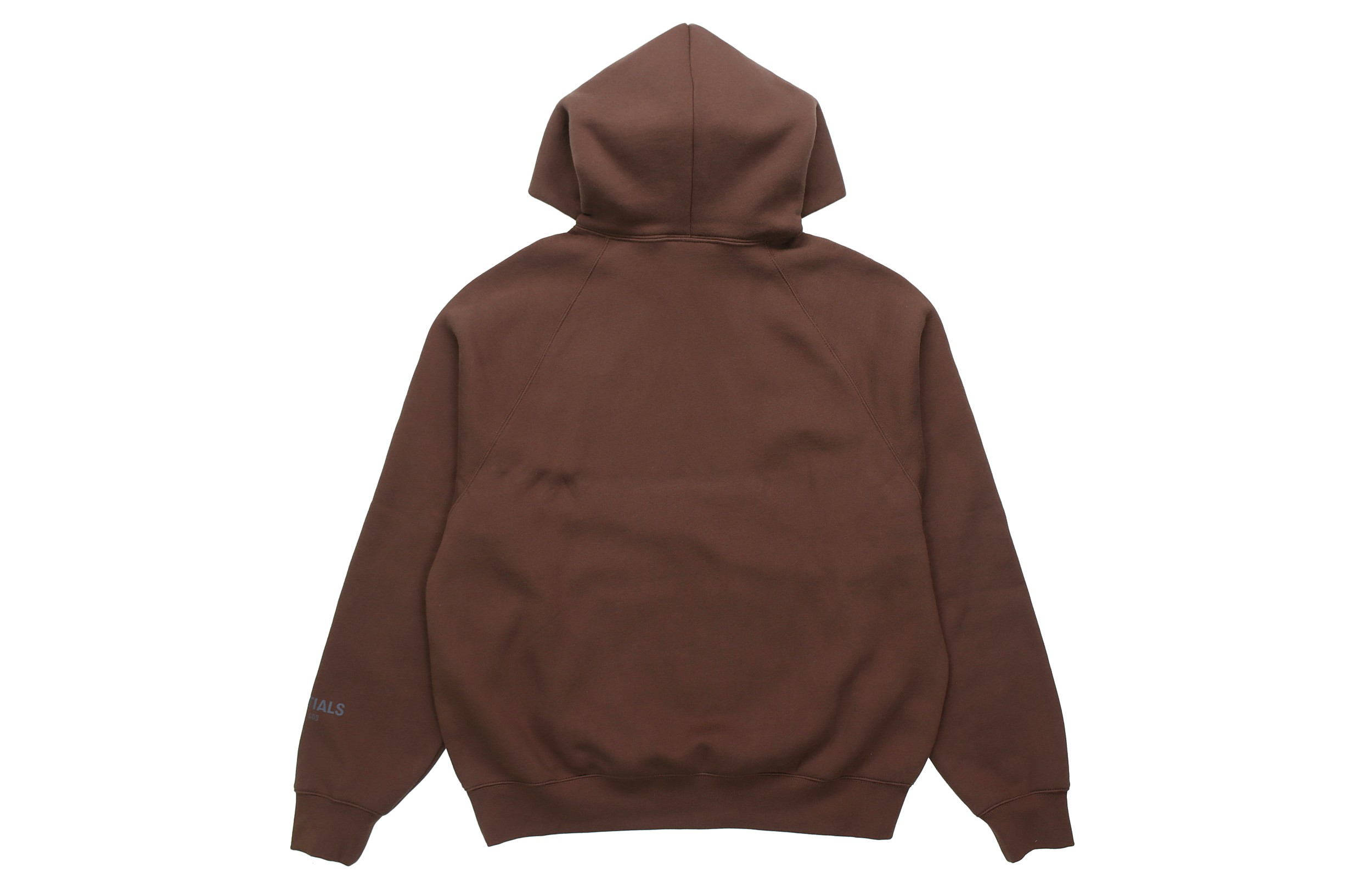 Худи Fear of God Essentials FW20 Jacket With Hat Brown (коричневый) — фото 2