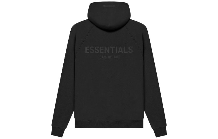 Fear of God Essentials Pull-Over Hoodie Stretch Limo SS21 Logo