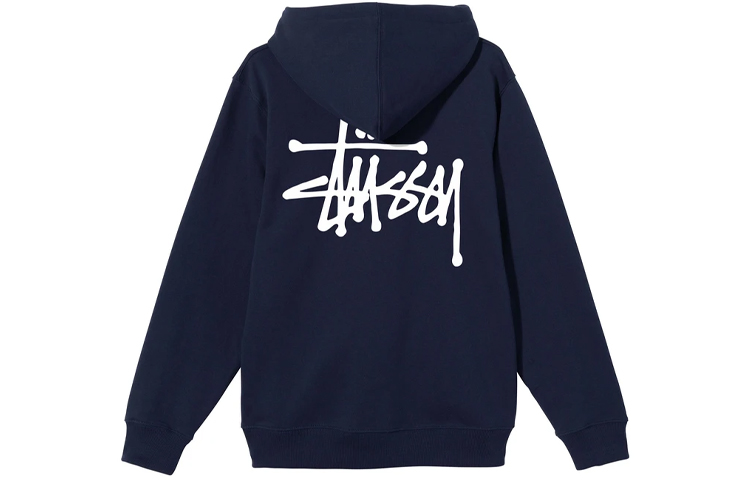 Худи Stussy Basic StÜssy Hoodie Logo (серое) — фото 12