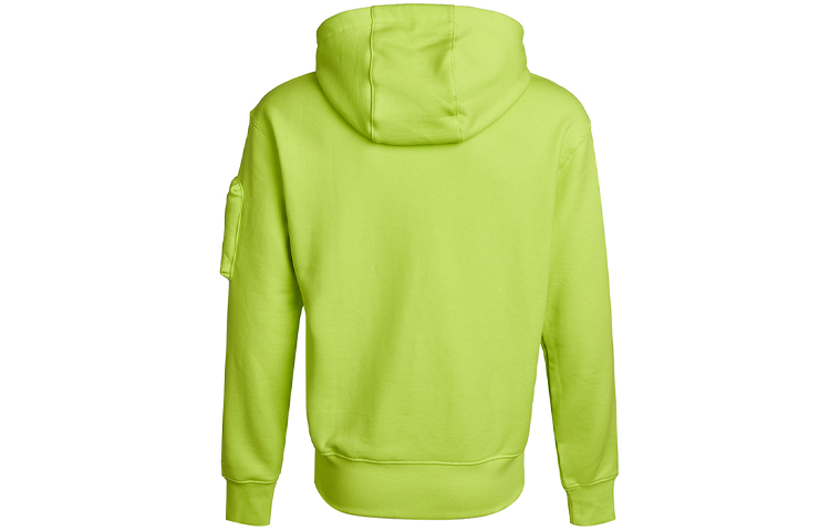 Мужское худи Nike M Nsw Airmoji Ft Hoodie W (зеленое) — фото 2