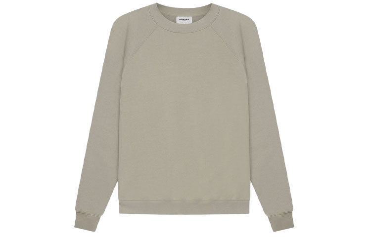 Худи Fear of God Essentials SS21 Pull-Over Crewneck Moss Logo (зеленый) — фото 2