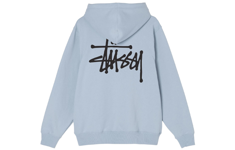 Худи Stussy Basic StÜssy Hoodie Logo (серое) — фото 18