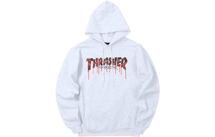 Thrasher FW21 Blood Drip Hood Logo