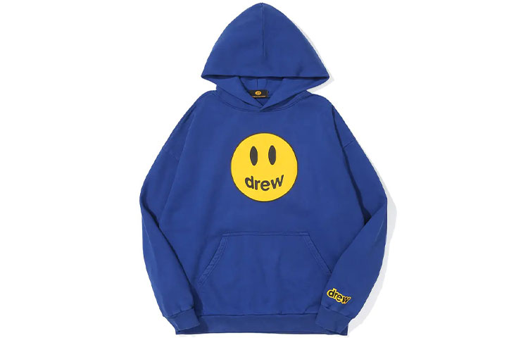 Drew House Mascot Hoodie Ink-blue Logo