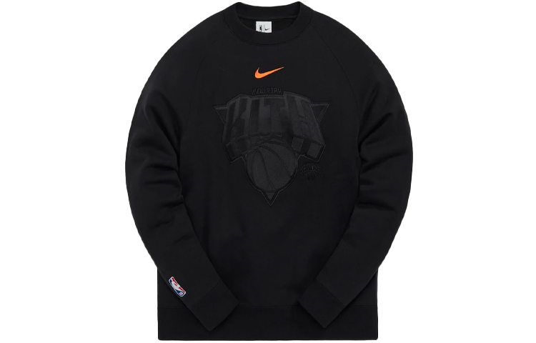 KITH x Nike New York Knicks Fleece Crewneck Black