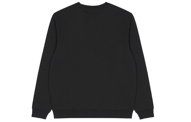 Мужское худи Stussy Outline Crew (черное) — фото 2