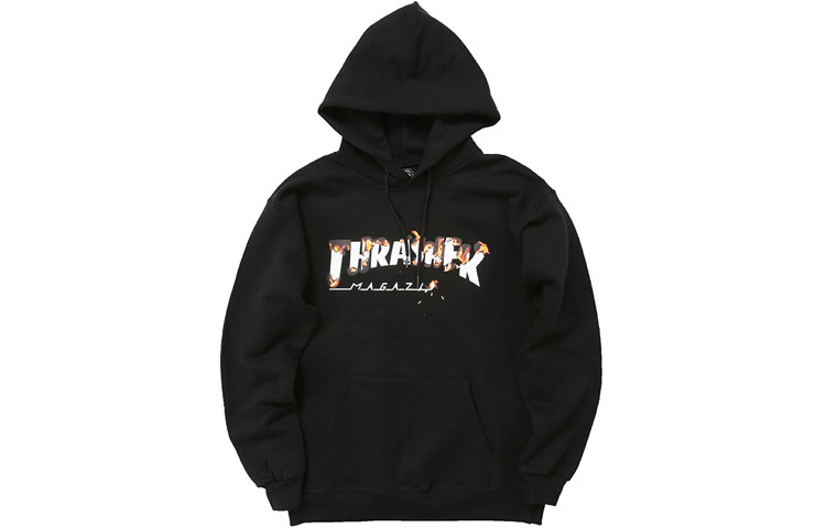 Thrasher Intro Burner Hoodie Logo