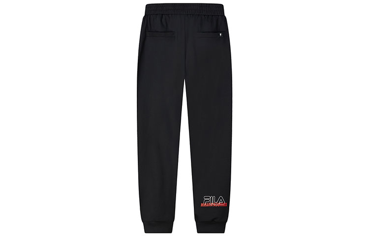 Мужские штаны Fila x MIHARA YASUHIRO/ (черные) — фото 2