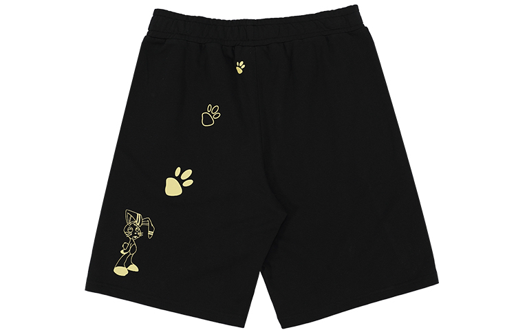 Nerdy Sports Shorts Unisex Black Moderate