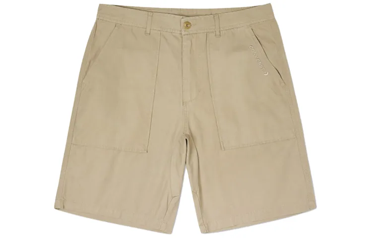 Converse Casual Shorts Men's Khaki Moderate