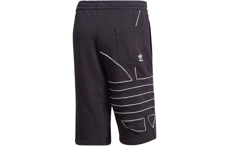 Adidas Originals BIG TREFOIL Sports Shorts Men’s Black Moderate