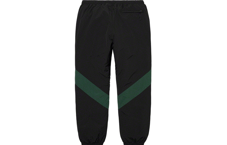 Штаны Supreme SS20 Week 1 Paneled Track Pant (черные) — фото 2