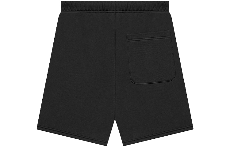 Шорты Fear of God Essentials SS21 Sweatshort Stretch Limo/Black (черные) — фото 2