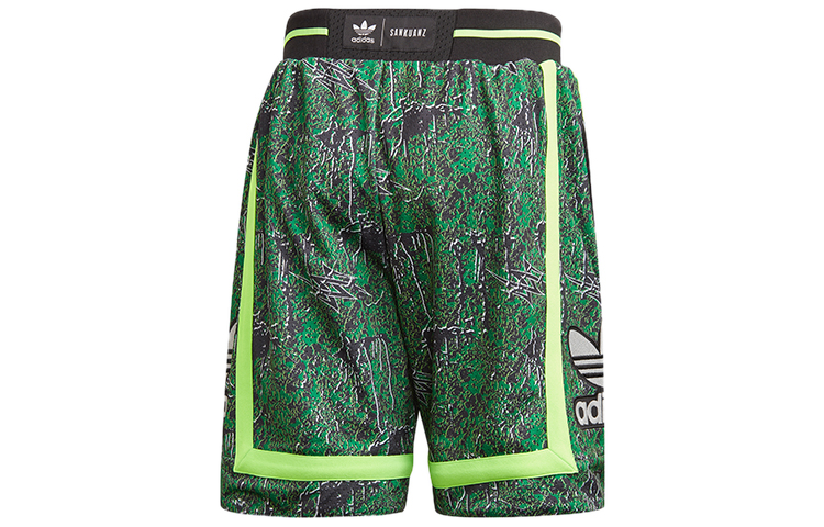 Мужские штаны adidas originals x SANKUANZ (черные) — фото 2