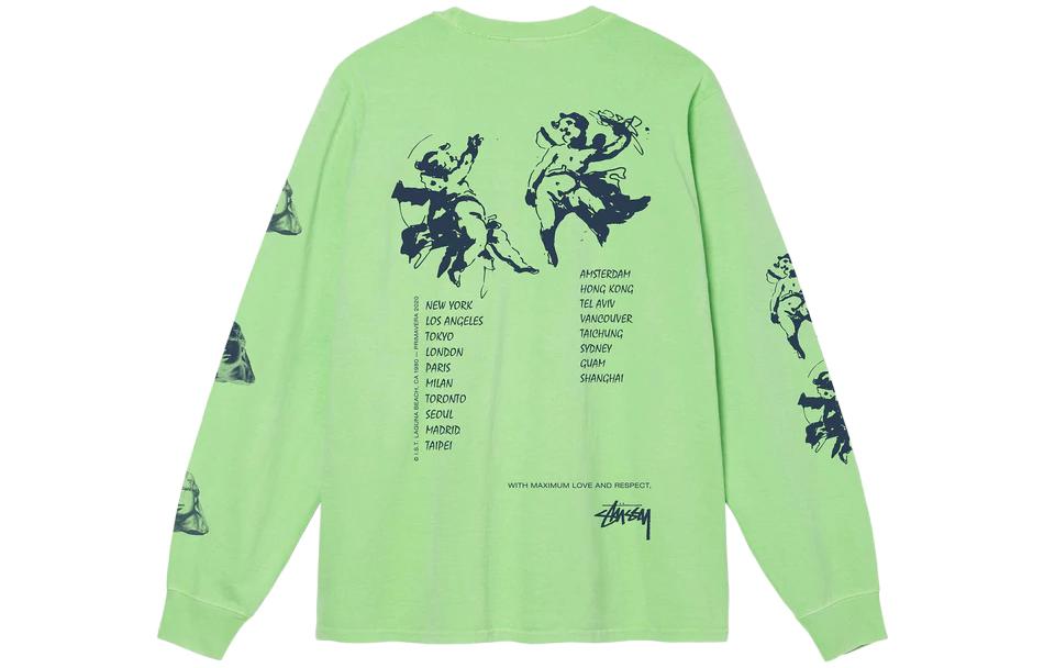 Stussy SS22 Angels Pig. Dyed Ls Tee