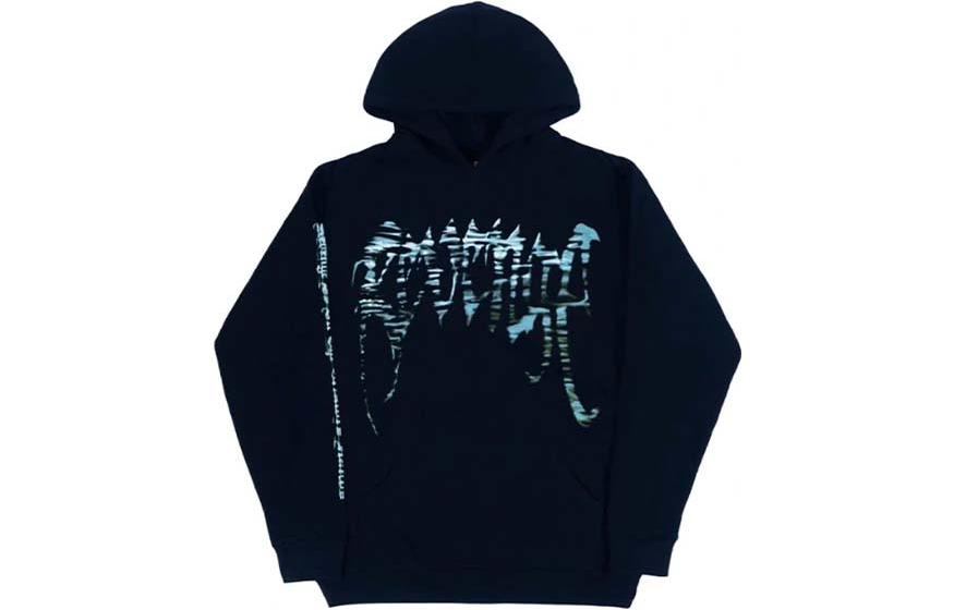 Revenge Moonlight Hoodie Blue Logo