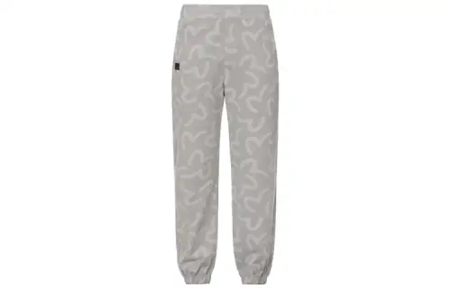 EVISU Knitted Sweatpants Men's Gray