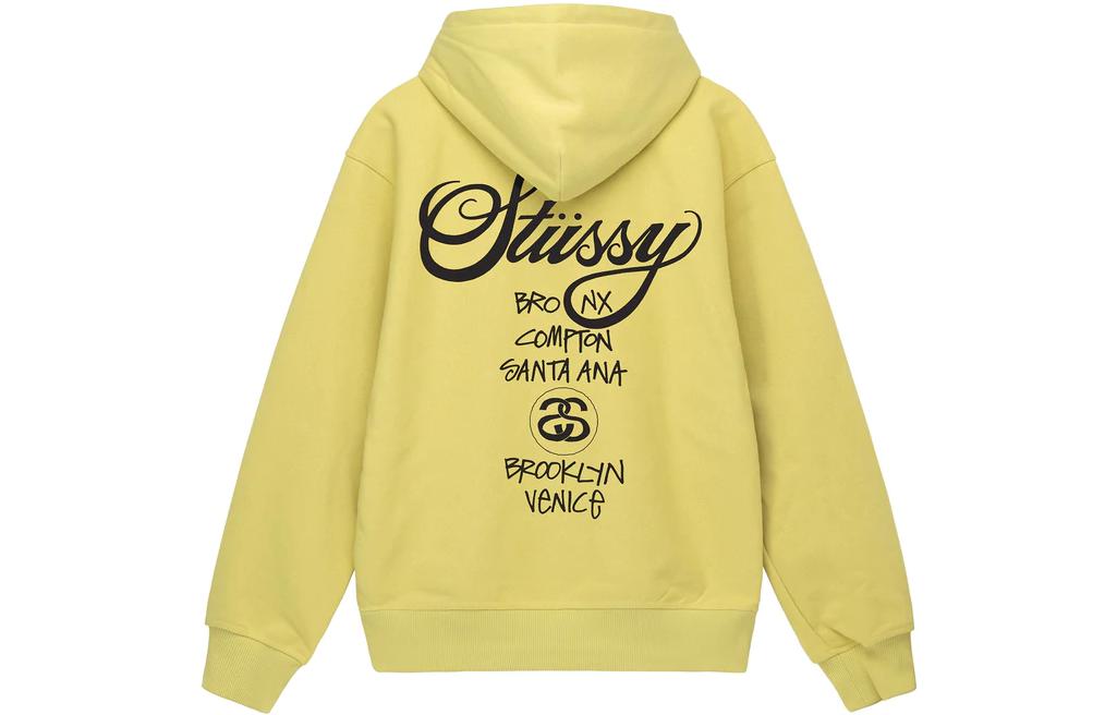 Stussy World Tour Zip Hoodie