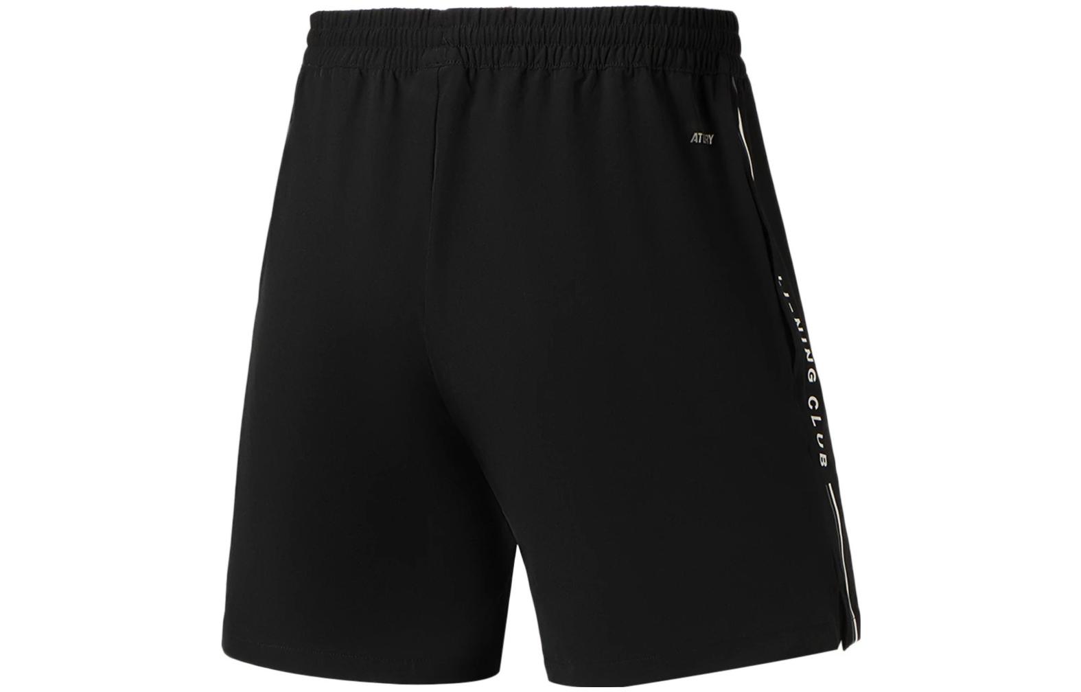 Li Ning Table Tennis Collection Sports Shorts Men’s Black Moderate