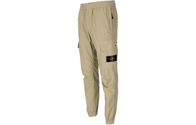 Мужские штаны STONE ISLANDSTONE ISLAND SS21 (хаки) — фото 2