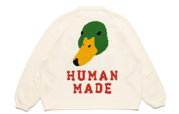 Унисекс худи Human Made HUMAN MADE logo (белый) — фото 2