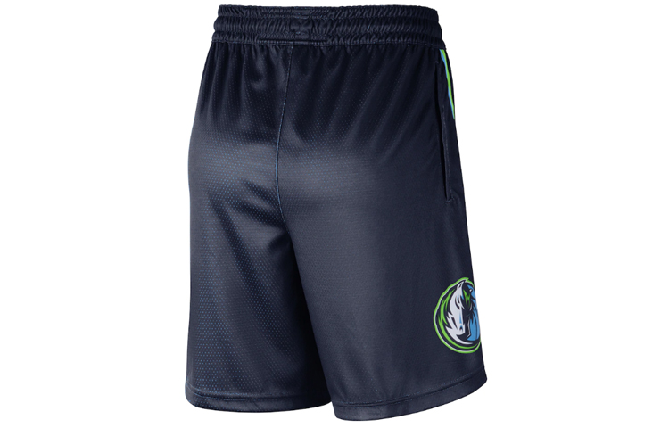 Мужские шорты Nike NBA Dallas Mavericks ICON 19-20 (темно-синие) — фото 2