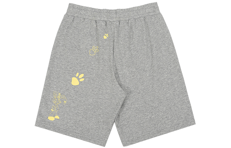 Nerdy Sports Shorts Unisex Gray Moderate