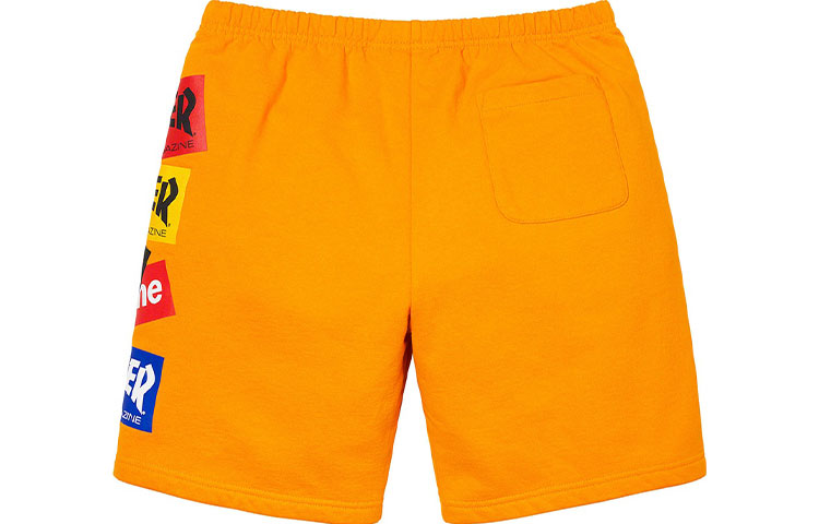 Supreme x Thrasher logo-print track shorts