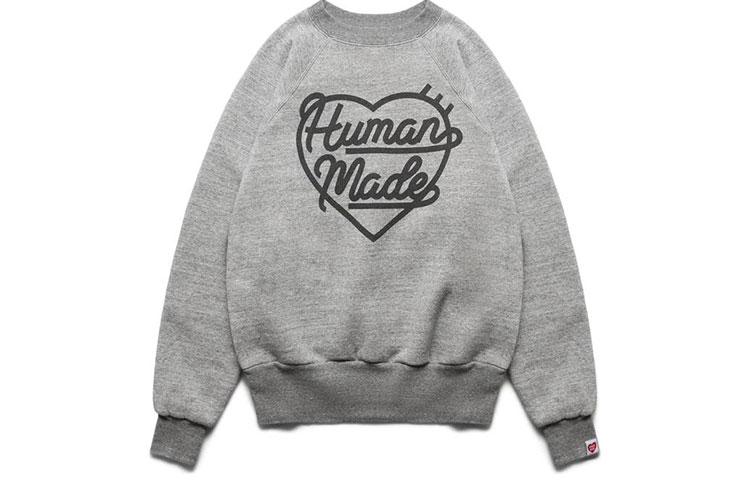 HUMAN MADE Raglan Crewneck Sweatshirt