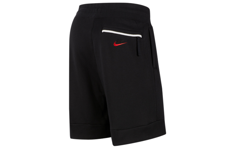 Мужские шорты Nike Air Fleece (черные) — фото 2