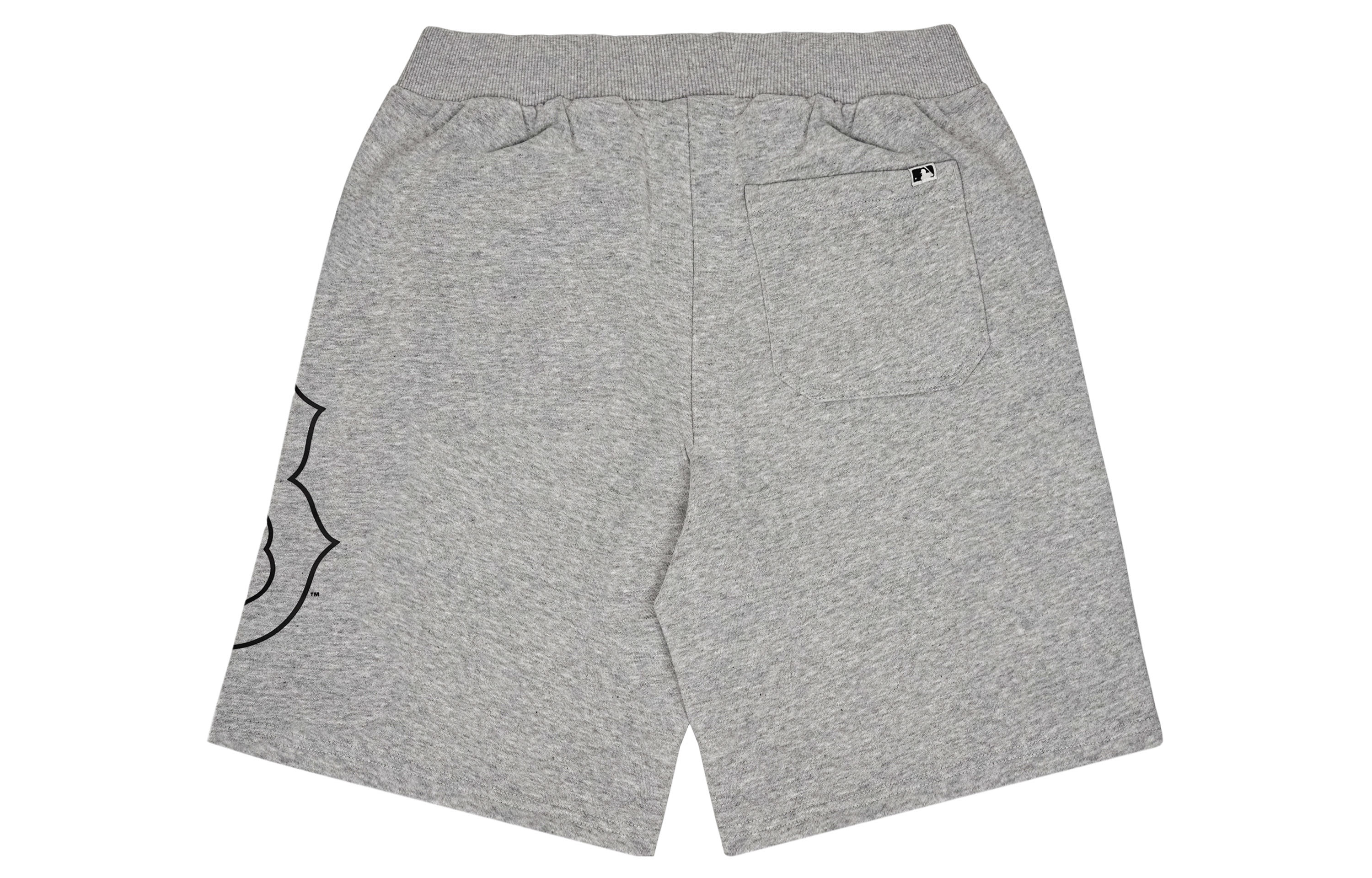 MLB Sports Shorts Unisex Light Gray Moderate