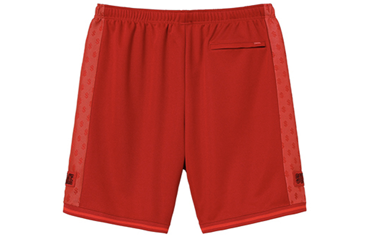 Шорты Supreme SS18 Monogram Short (красные) — фото 2