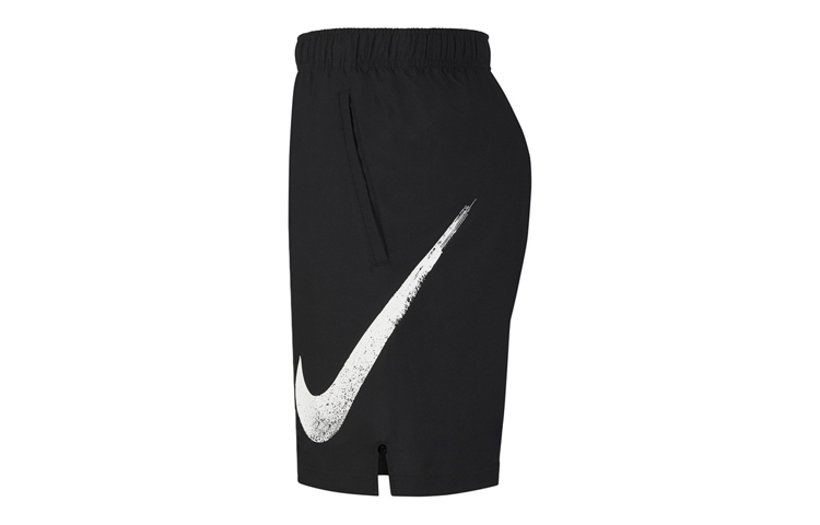 Мужские шорты Nike Swoosh (черные) — фото 3