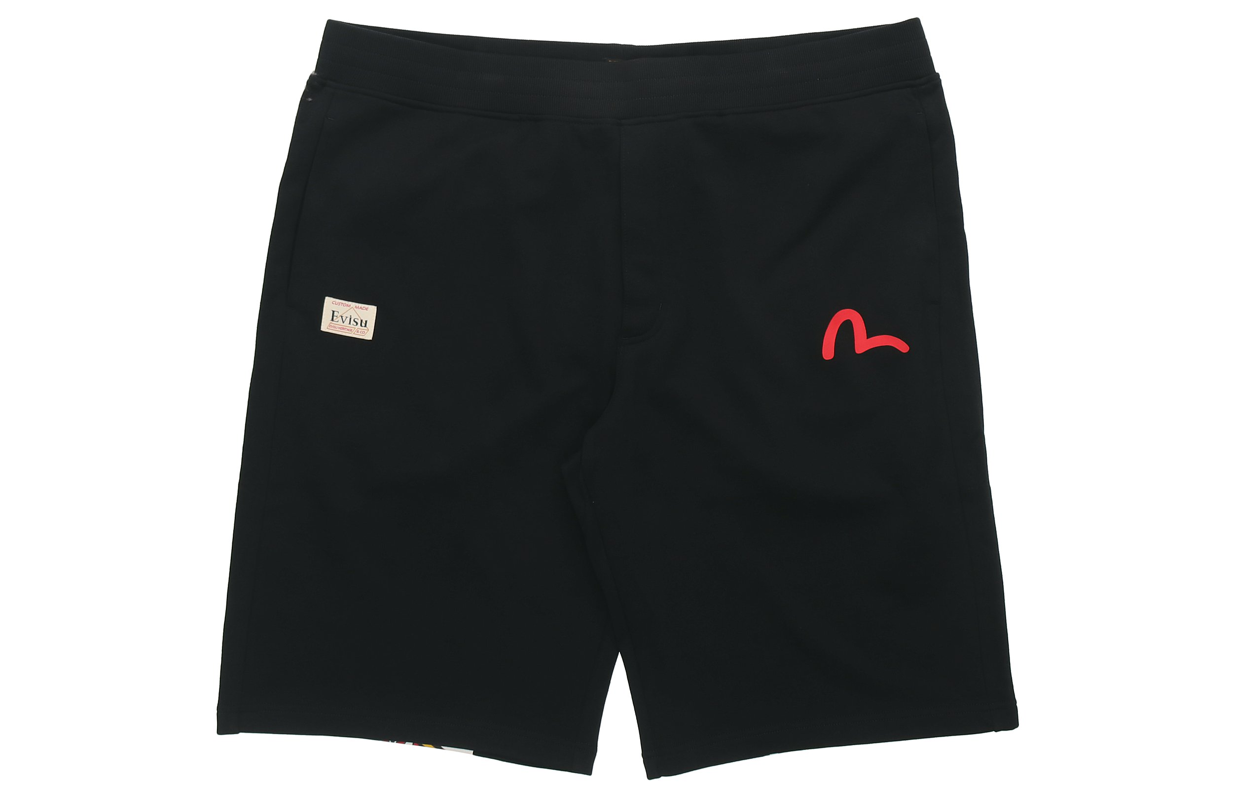 EVISU Sports Shorts Men’s Black Moderate