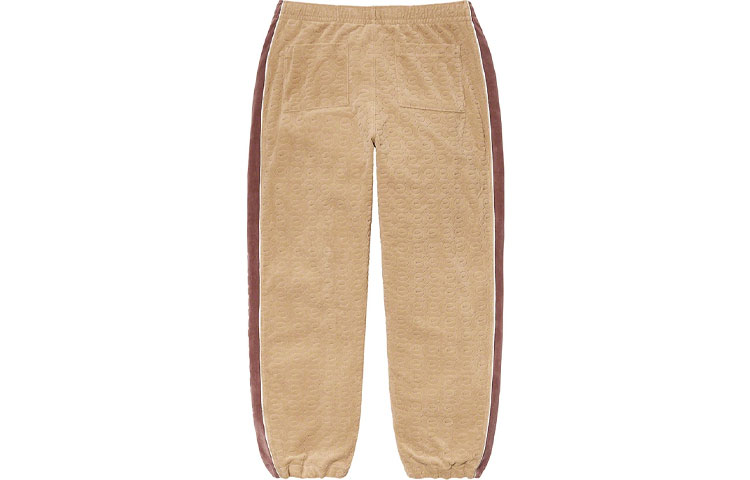 Спортивные штаны Supreme x Nike Velour Track Pant SS21 (черные) — фото 9