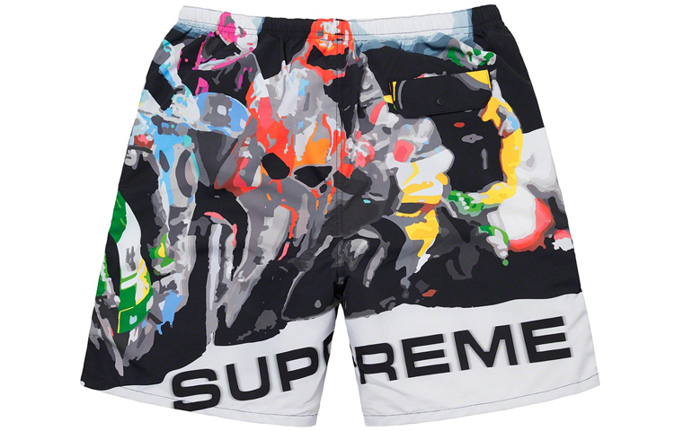 Шорты Supreme Week 13 Racing Water Short (разноцветные) — фото 2