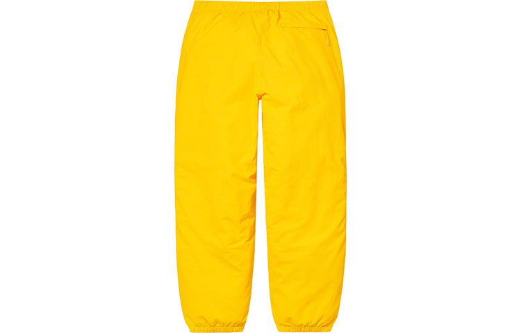 Штаны Supreme Reflective Zip Track Pant (черные) — фото 2