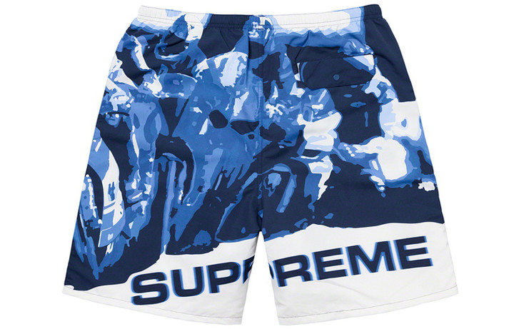 Шорты Supreme Week 13 Racing Water Short (разноцветные) — фото 4
