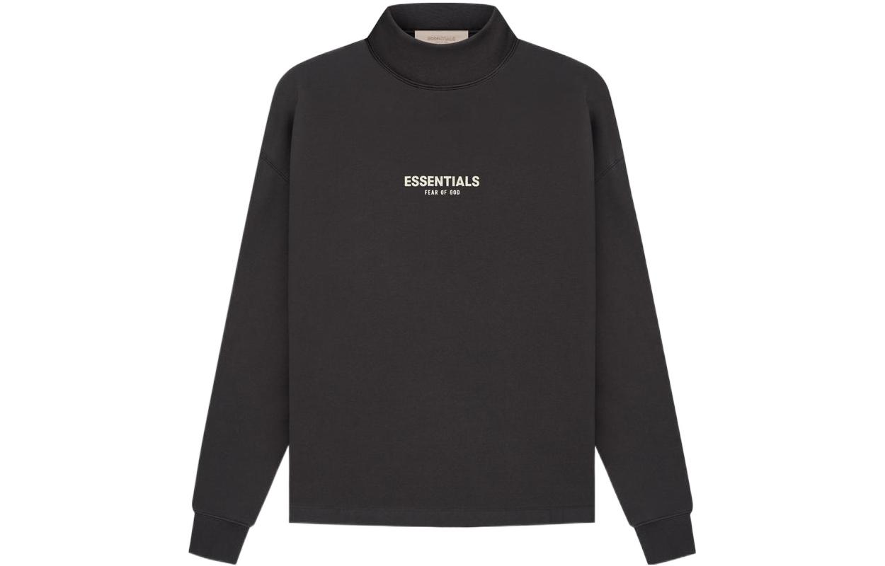 Fear of God Essentials SS22 Mens Relaxed Mockneck Iron Logo