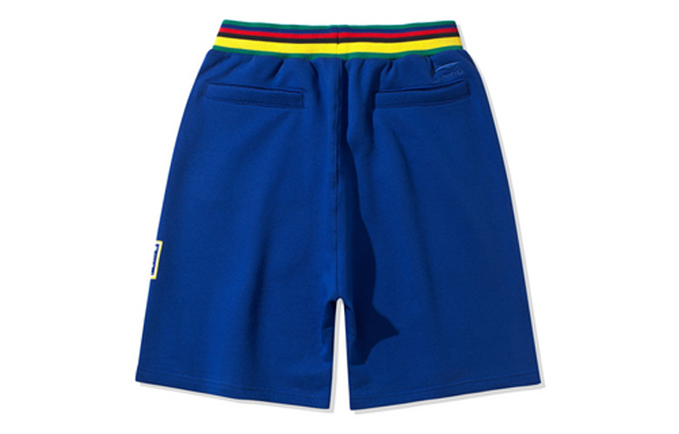 Li Ning Sports Fashion Collection Sports Shorts Men’s Dark Blue Moderate